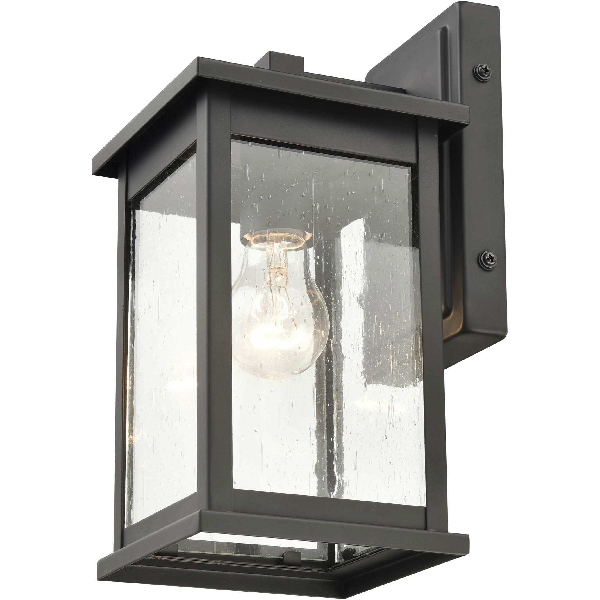 Bowton 1 Light 11.38 inch Powder Coated Black Outdoor Wall Sconce